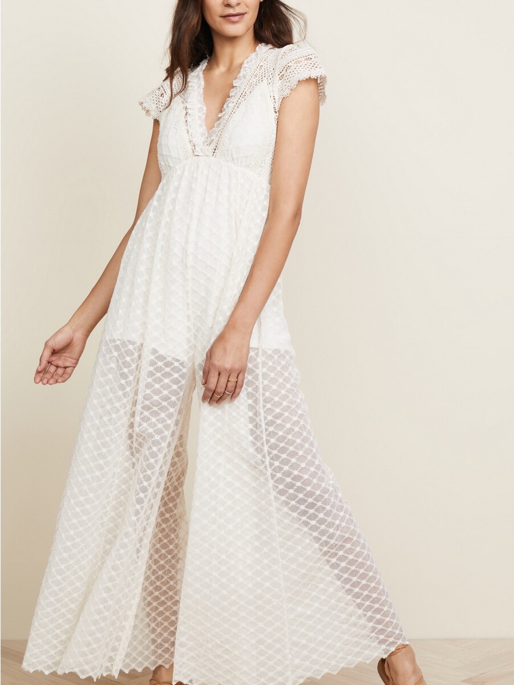 Free People Chleo Embellished Maxi Jumpsuit
